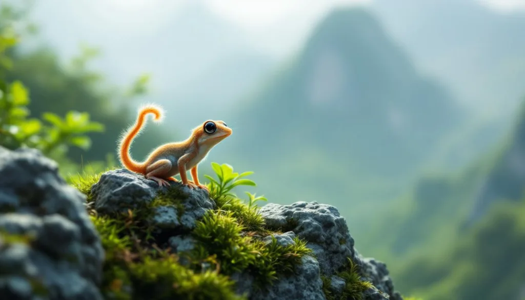 ein forscher enthüllt, warum ein winziges wesen mit mini-schwanz speziell in den bergen vietnams lebt und welche bedeutung es für die lokale ökologie hat.