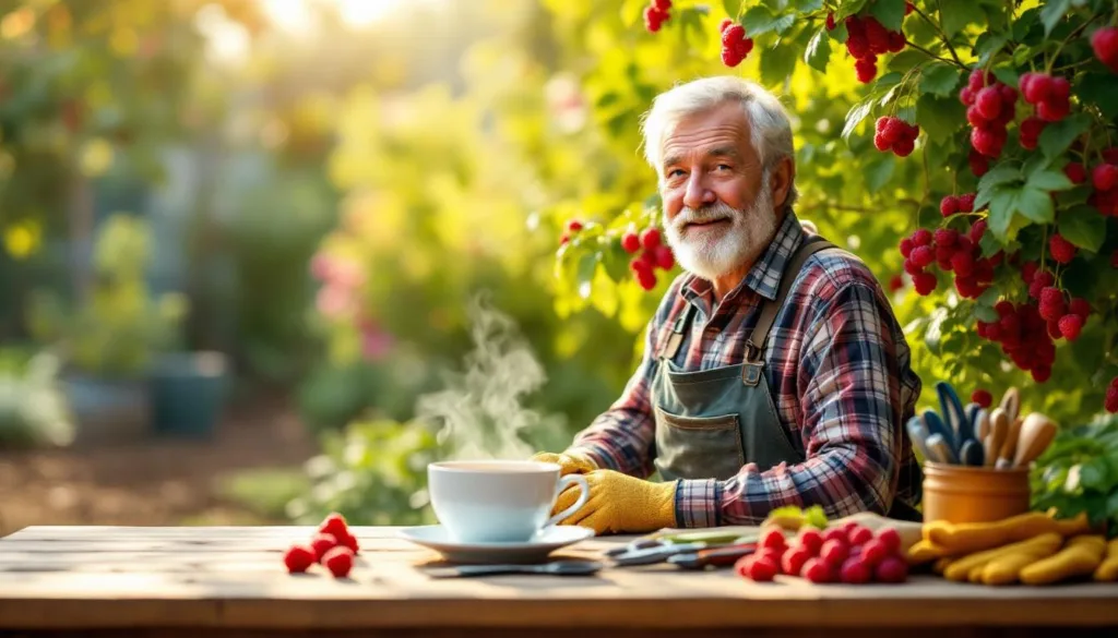 ein erfahrener gärtner erklärt, wie ein einfacher tassen-trick deine himbeer-ernte effektiv verdoppeln kann – praktische tipps für mehr erfolg im garten.