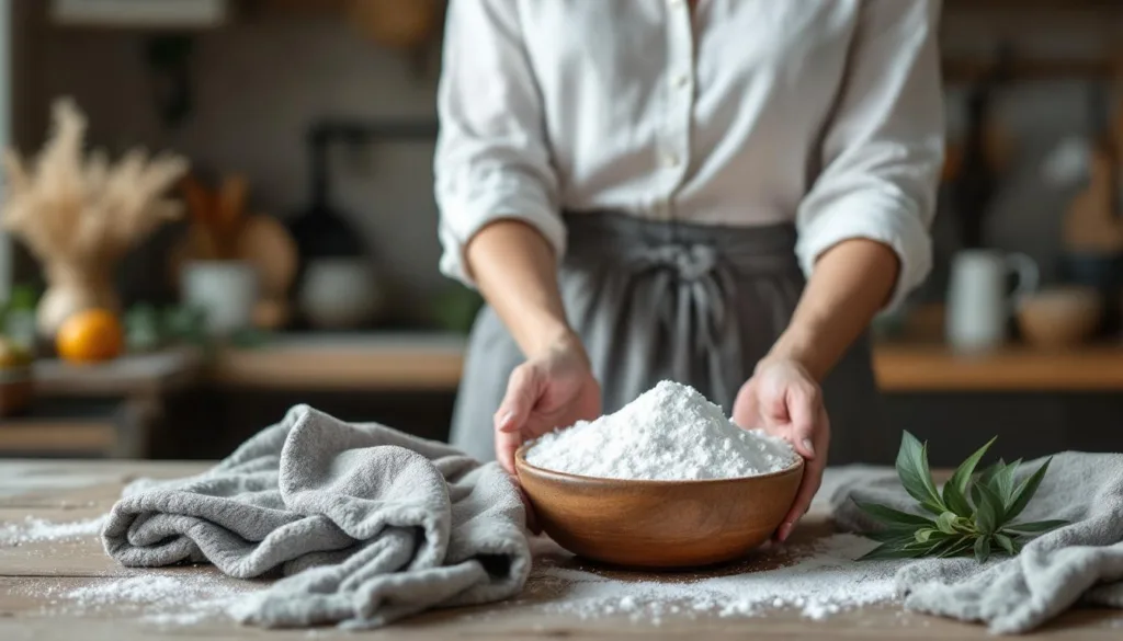 eine hausfrau enthüllt das geheimnis, wie graue küchentücher mit diesem einfachen pulver wieder strahlend weiß werden. entdecken sie den effektiven trick für strahlend saubere tücher!