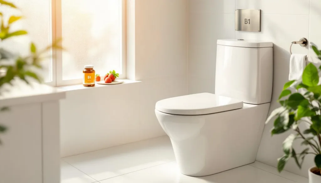 erfahren sie, wie sich mein toilettengang nach 30 tagen einnahme von vitamin b1 komplett verändert hat. entdecken sie die auswirkungen und vorteile von vitamin b1 auf die verdauung.