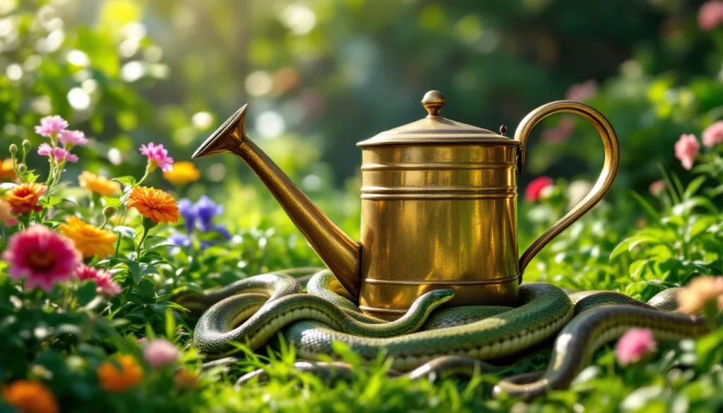 entdecken sie, was passiert, wenn ein alltäglicher gegenstand im garten platziert wird und plötzlich schlangen erscheinen – eine überraschende und spannende geschichte.