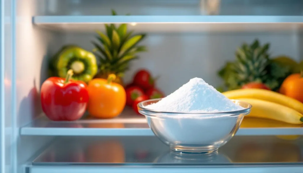 entdecken sie einen natürlichen trick mit backpulver, der ihren kühlschrank erfrischt – ganz ohne zitronensaft und chemie. einfach, effektiv und umweltfreundlich!