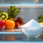 entdecken sie einen natürlichen trick mit backpulver, der ihren kühlschrank erfrischt – ganz ohne zitronensaft und chemie. einfach, effektiv und umweltfreundlich!