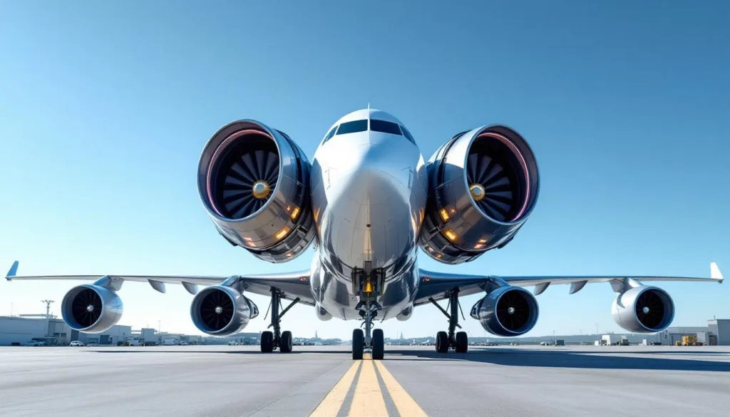 entdecken sie das außergewöhnliche flugzeug airbus a, das als testlabor für innovative triebwerksentwicklungen dient.