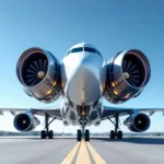 entdecken sie das außergewöhnliche flugzeug airbus a, das als testlabor für innovative triebwerksentwicklungen dient.