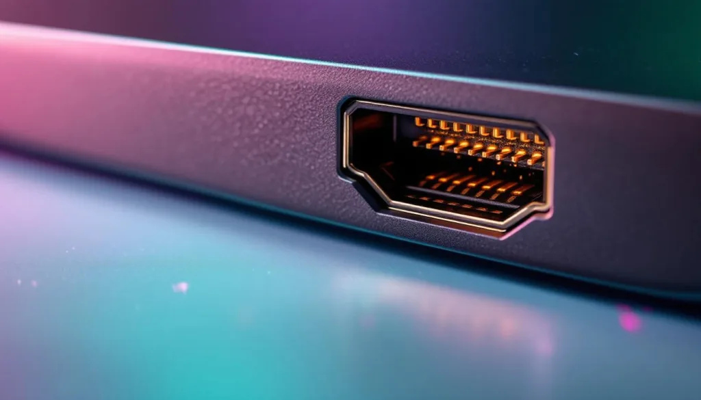 entdecken sie die vielfältigen möglichkeiten dieses kleinen hdmi-anschlusses – er kann mehr, als sie erwarten. ideal für vielseitige anwendungen und einfache verbindungen.