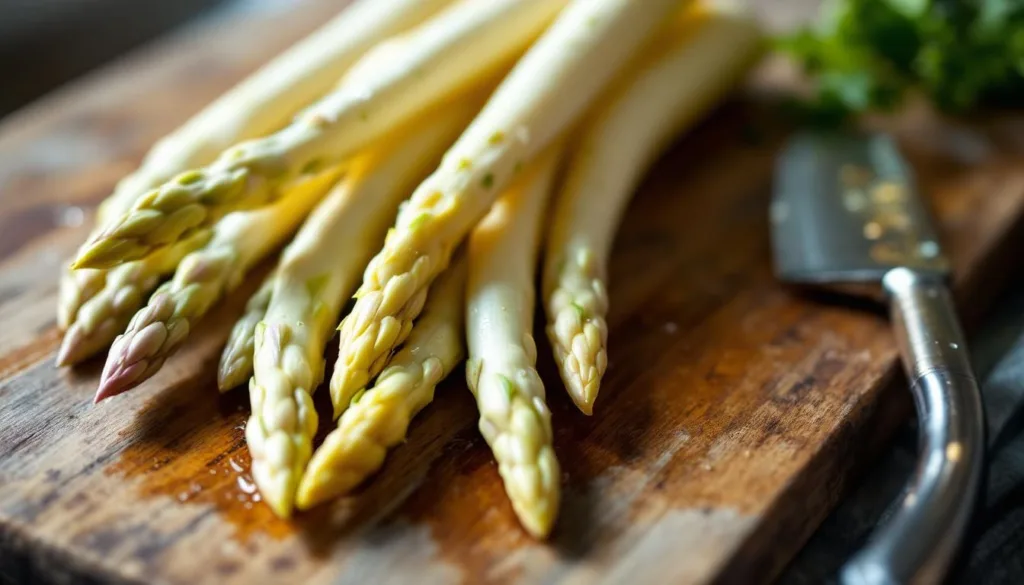 entdecke, warum dein spargel durch einen falschen schälschritt unnötig bitter schmeckt und wie du es richtig machst, um den besten geschmack zu erzielen.