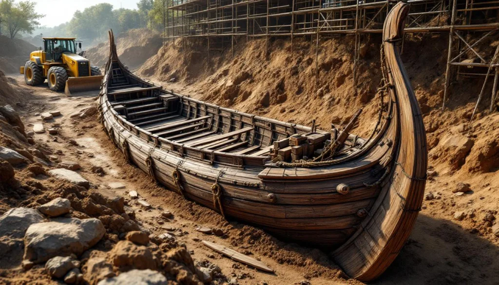entdecken sie, wie der straßenbau in den niederlanden ein mittelalterliches handelsschiff zutage förderte und spannende einblicke in die maritime geschichte bietet.